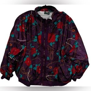 Vintage 1980’s Saddlebred Track Suit Windbreaker
